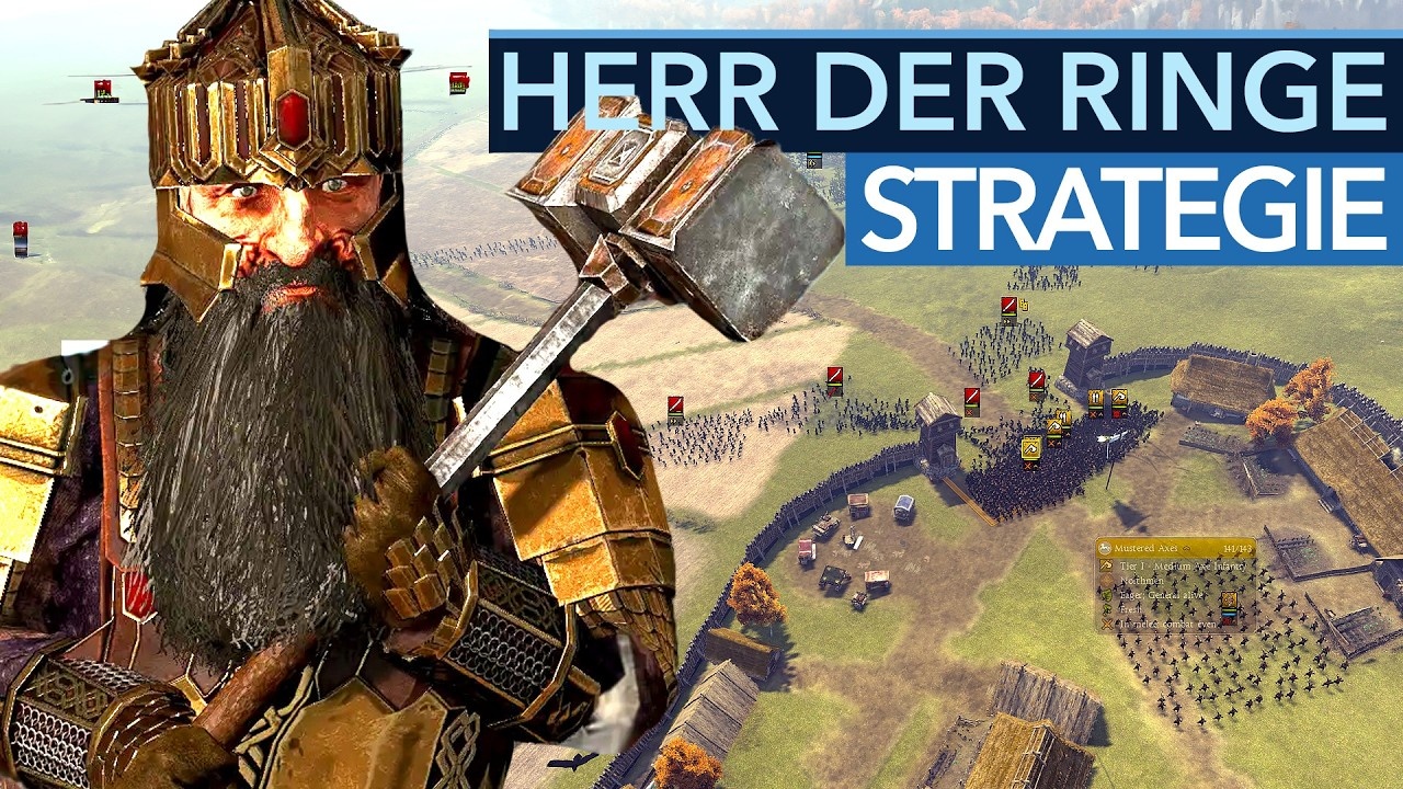 Video: Endlich wieder Schlachten um Mittelerde - Total War trifft Herr der Ringe in Mega-Mod