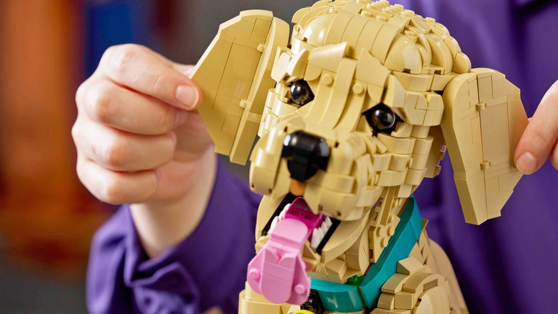 Video: Guter Junge: Ihr könnt euch jetzt einen Golden Retriever aus Lego bauen, wenn ihr keinen Platz für einen echten Hund habt