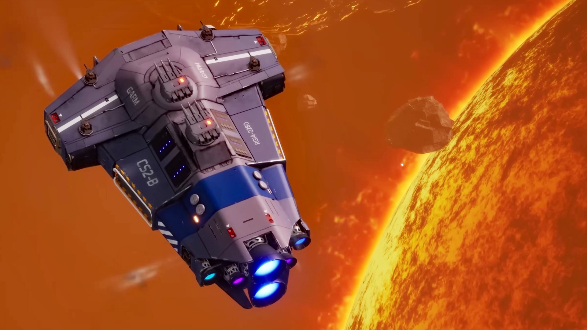 Video: Neue Raumschiffe, wuchtige Schlachten: C-Beams lebt und sieht für Sci-Fi-Fans immer interessanter aus