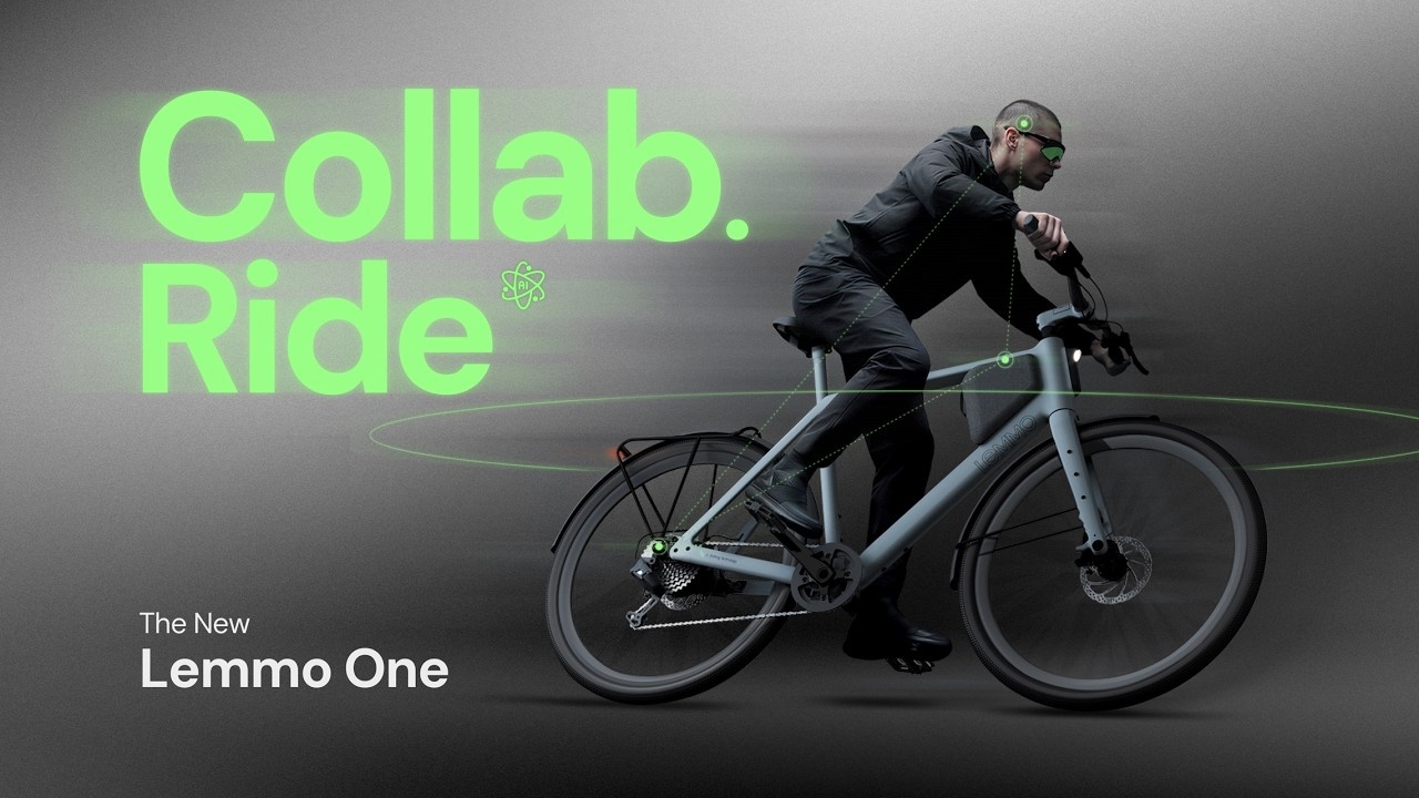 Video: Innovatives E-Bike mit Automatikschaltung: Die 3. Generation des Lemmo One »Collab.Ride« im Trailer