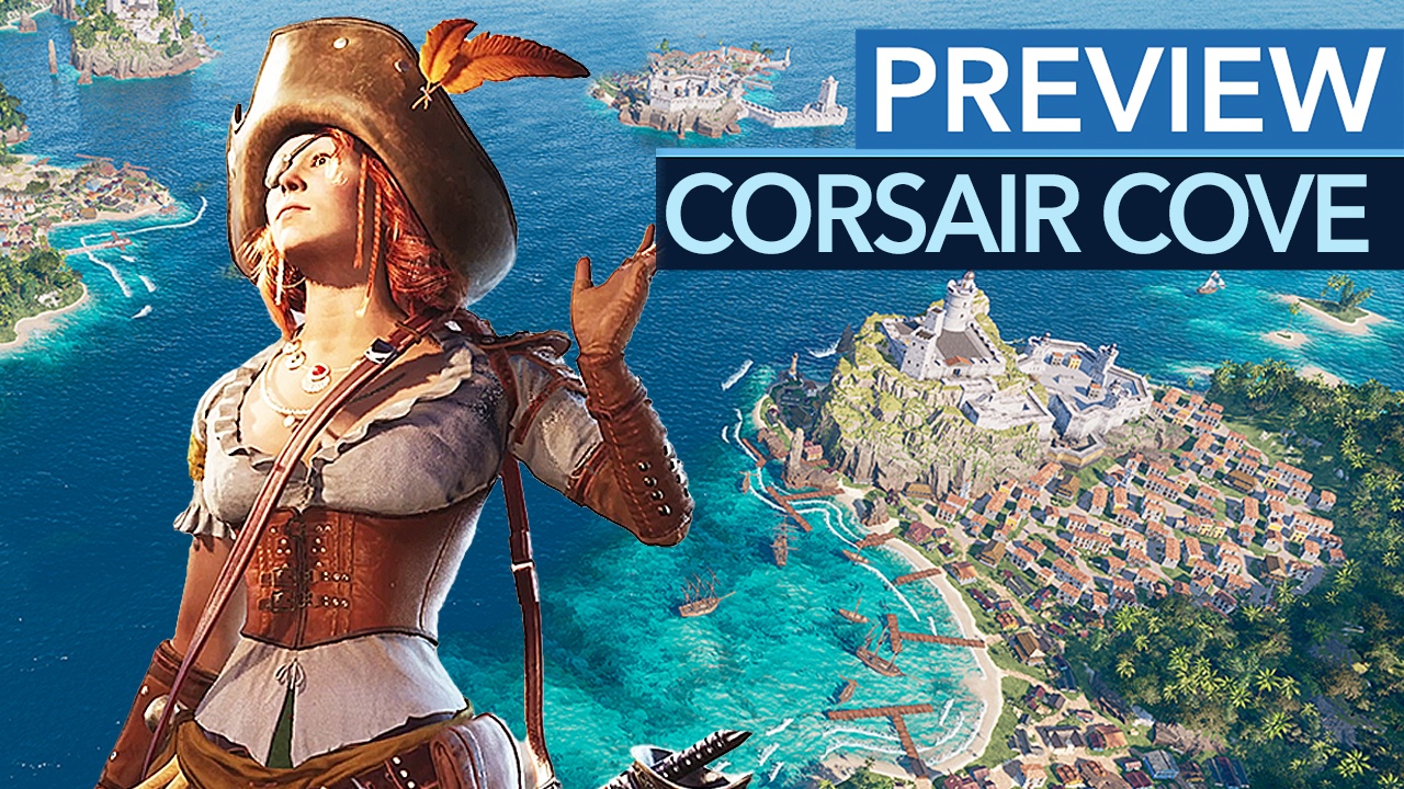 Video: Corsair Cove - Vorschau-Video: Weltpremiere für das Piraten-Aufbauspiel