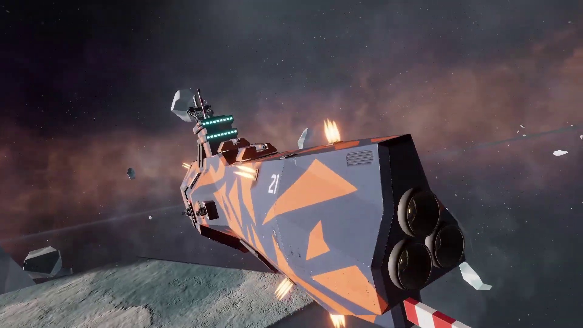 Nebulous: Weltraum-Strategie erhält Story-Kampagne mit explosiven Schlachten