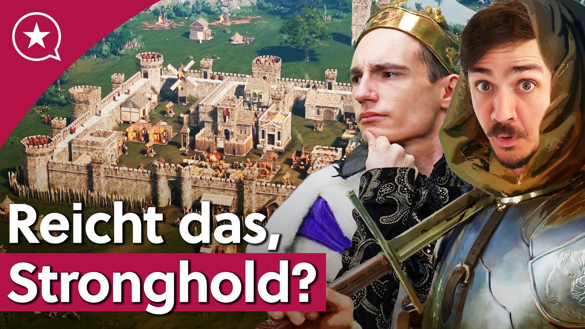 Video: Ist Stronghold 4 zu mutlos - oder genau richtig? | mit Maurice Weber und Udwin ​