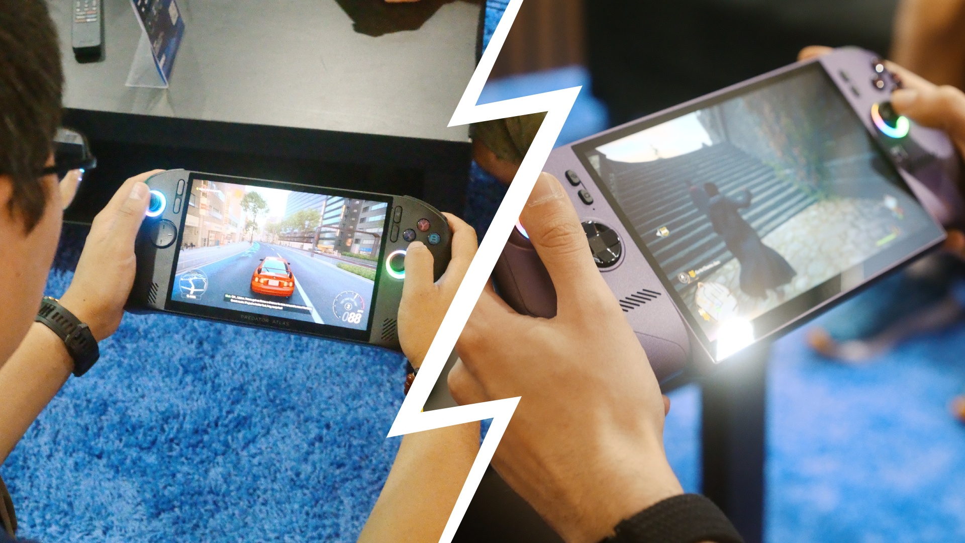 Video: MSI Claw 8 EX AI+ und Acer Predator Atlas 8: Der erste Eindruck der neuen Top-Handhelds in unter 90 Sekunden