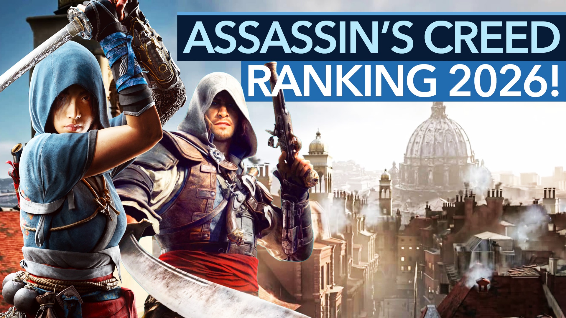 Video: Von Naja bis Genial: Alle 18 Assassin's Creed-Spiele im Ranking