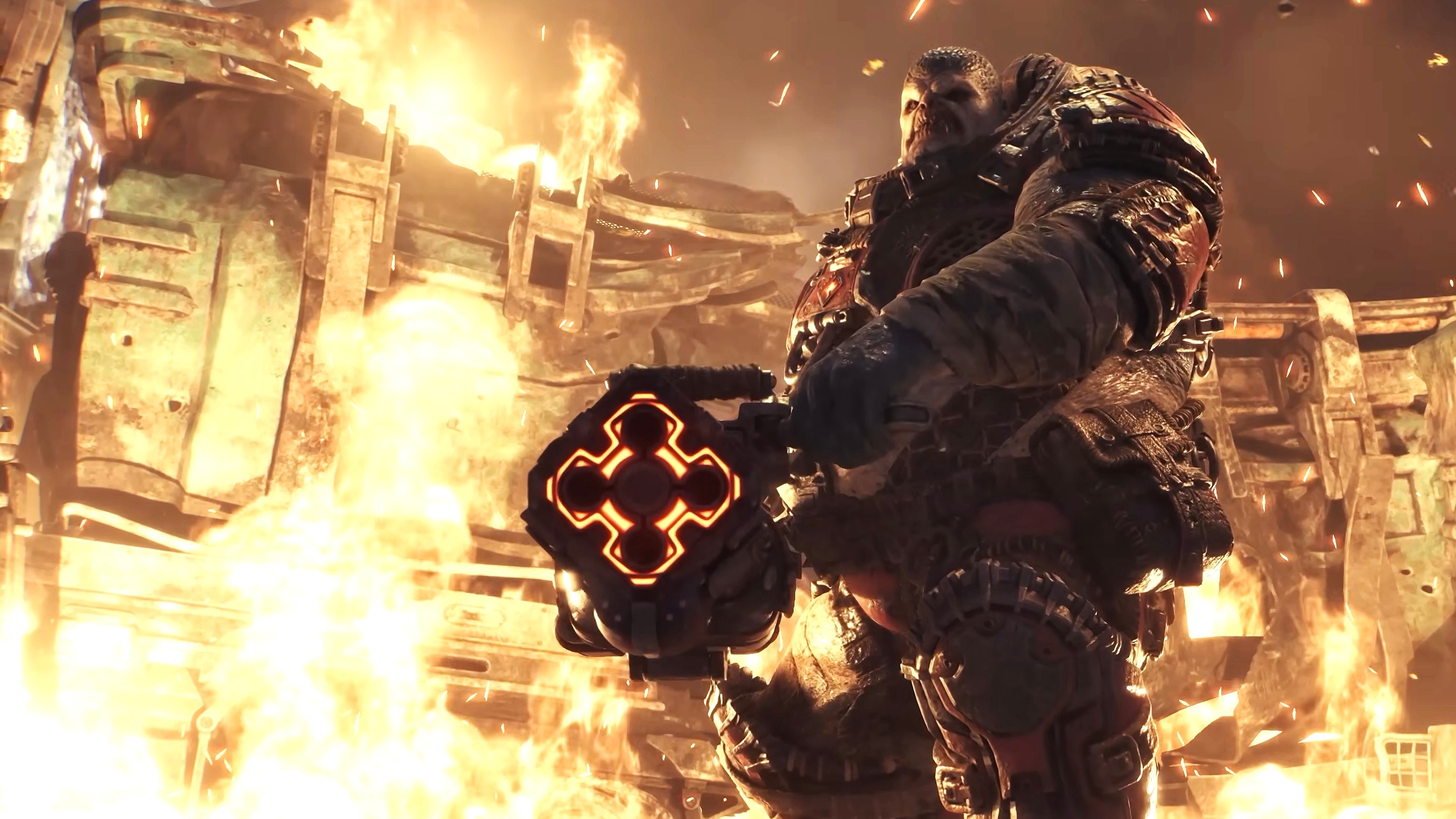 Video: »Das sieht so verflucht cool aus« - Gears of War: E-Day überzeugt Fans mit seinen Grafikfeatures auf PC