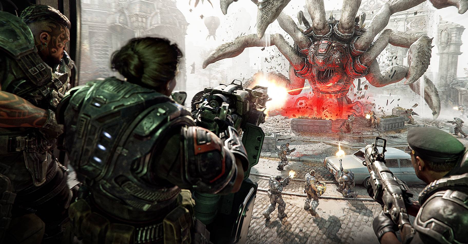 Video: »Kein Battle Pass, kein Pay2Win, kein Bullshit« - Das neue Gears of War bleibt bei Koop und PvP ganz bewusst oldschool