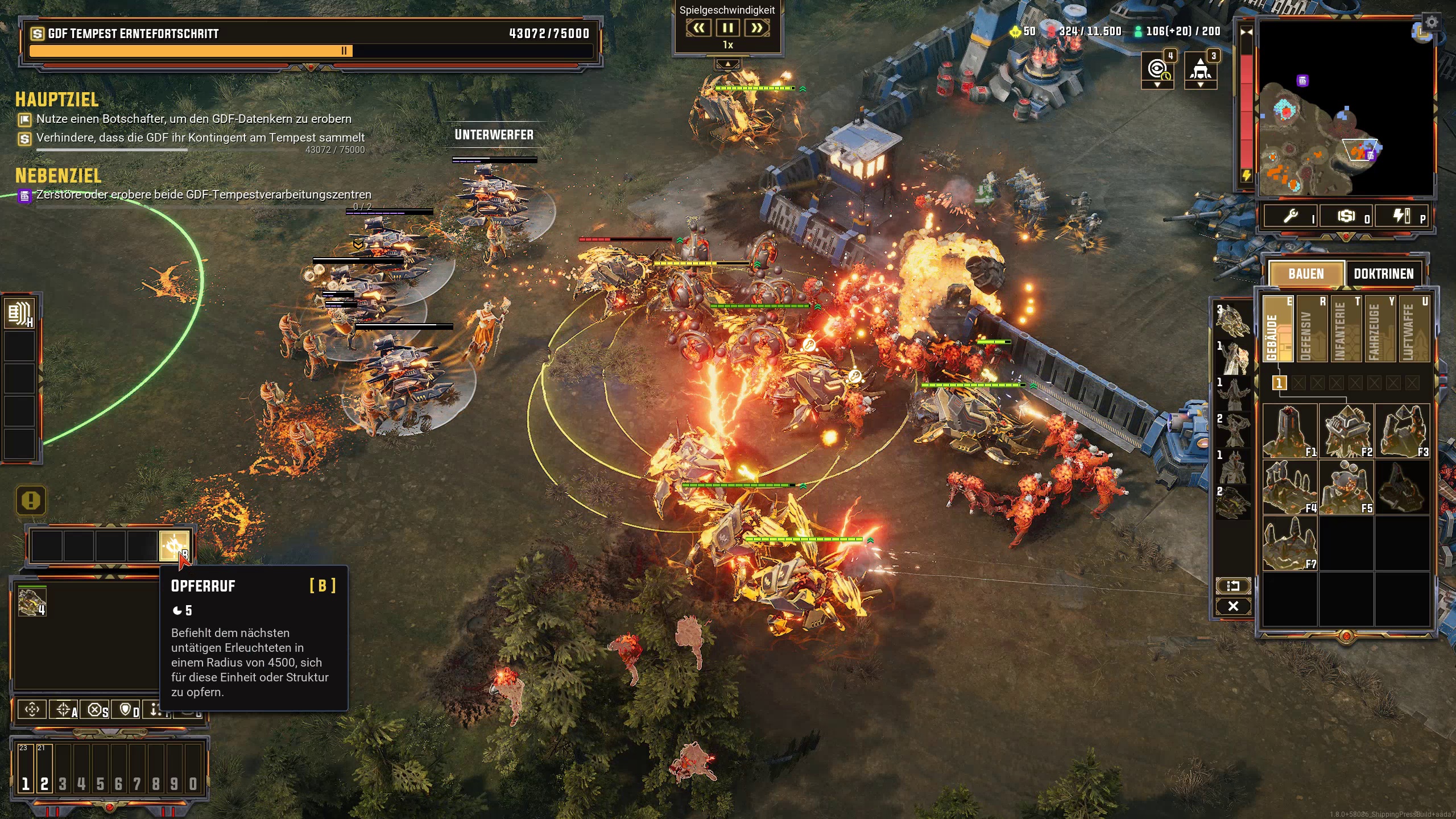 Video: Tempest Rising: Wir buffen mit Zombies unsere Veti-Armee und rücken vor