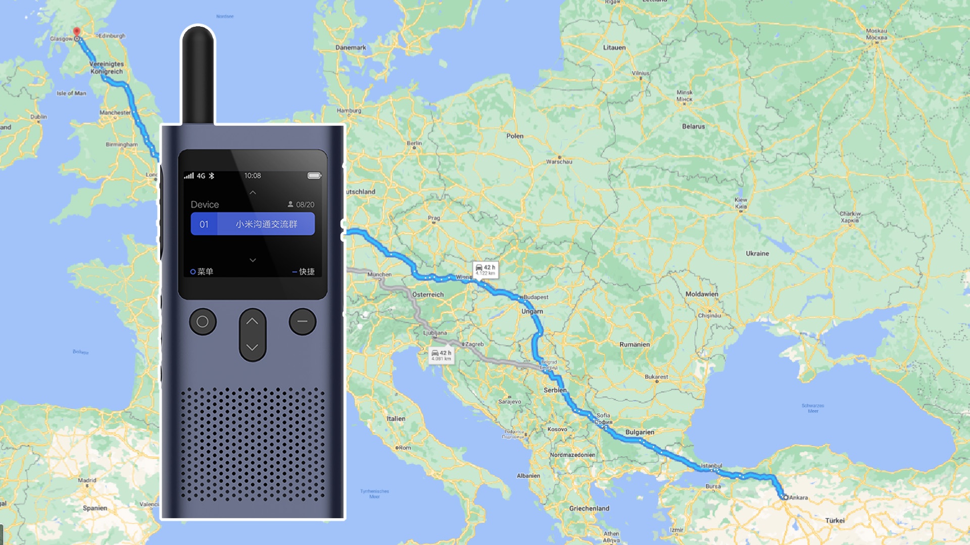 #Smartphone-Ersatz – Neues Walkie-Talkie hat eine Reichweite von 5.000 km – Doch es kann mehr