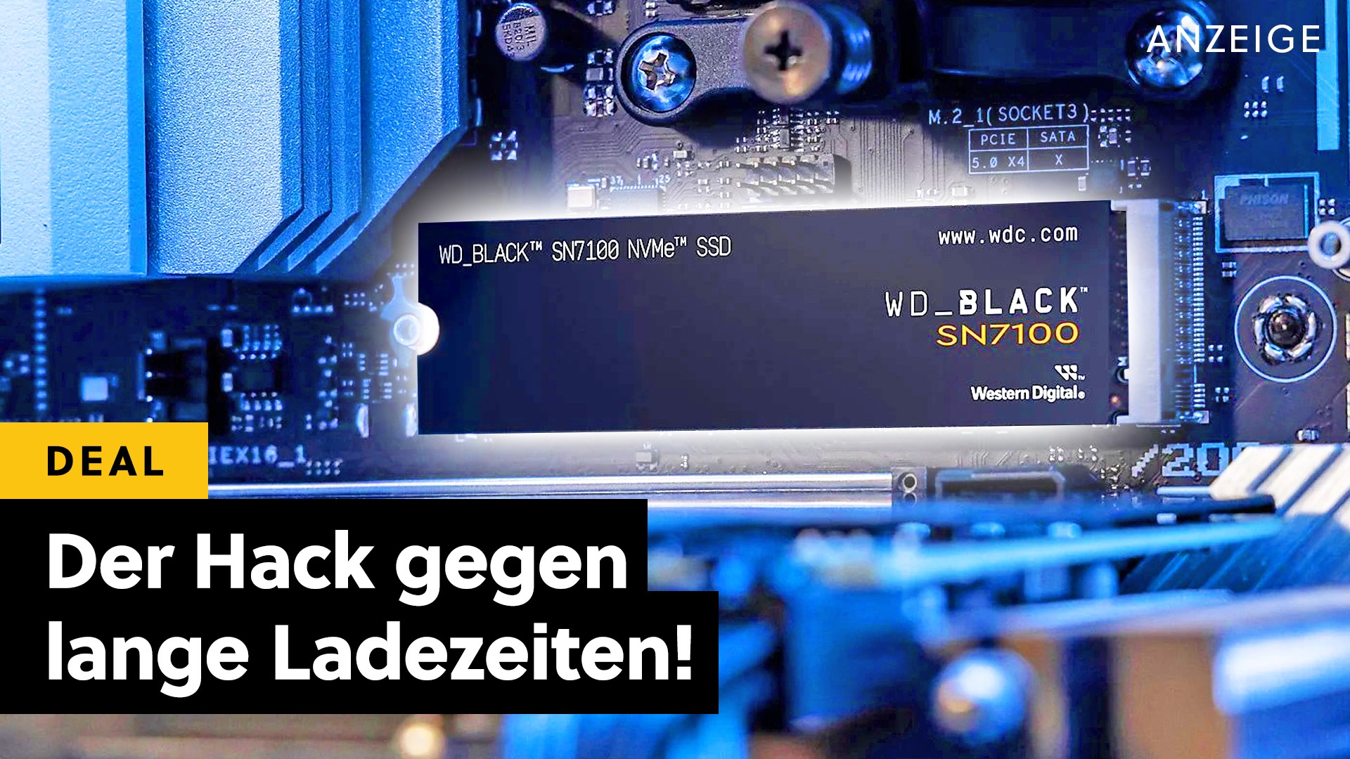 Deals: Kürzeres Laden - Wen Ladezeiten zur Weißglut bringen, wird mit dieser SSD die Ruhe finden [Anzeige]