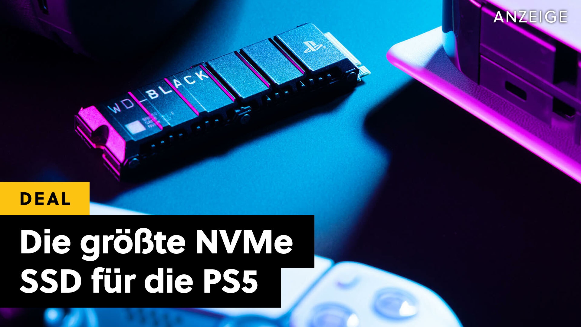 PS5 mit 10TB Speicher: Amazon macht diesen Konsolen-Traum für euch wahr – mit einer absurd großen NVMe SSD!