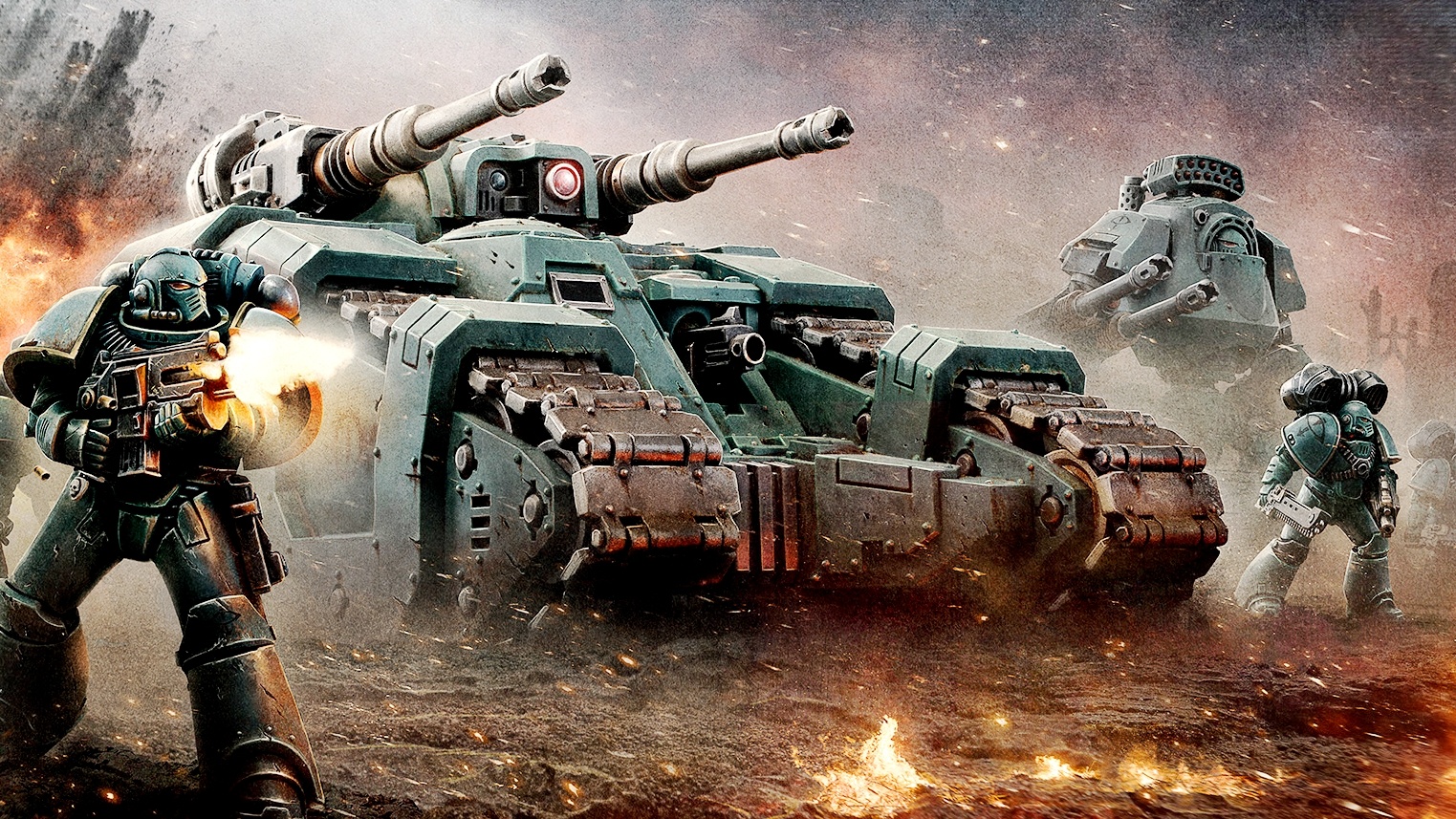 News: Warhammer 40k - Einige Fans sind so große Space-Marine-Fanatiker, dass sie es ganz ohne andere Vöker spielen - 10.000 Jahre vor der Welt von 40K