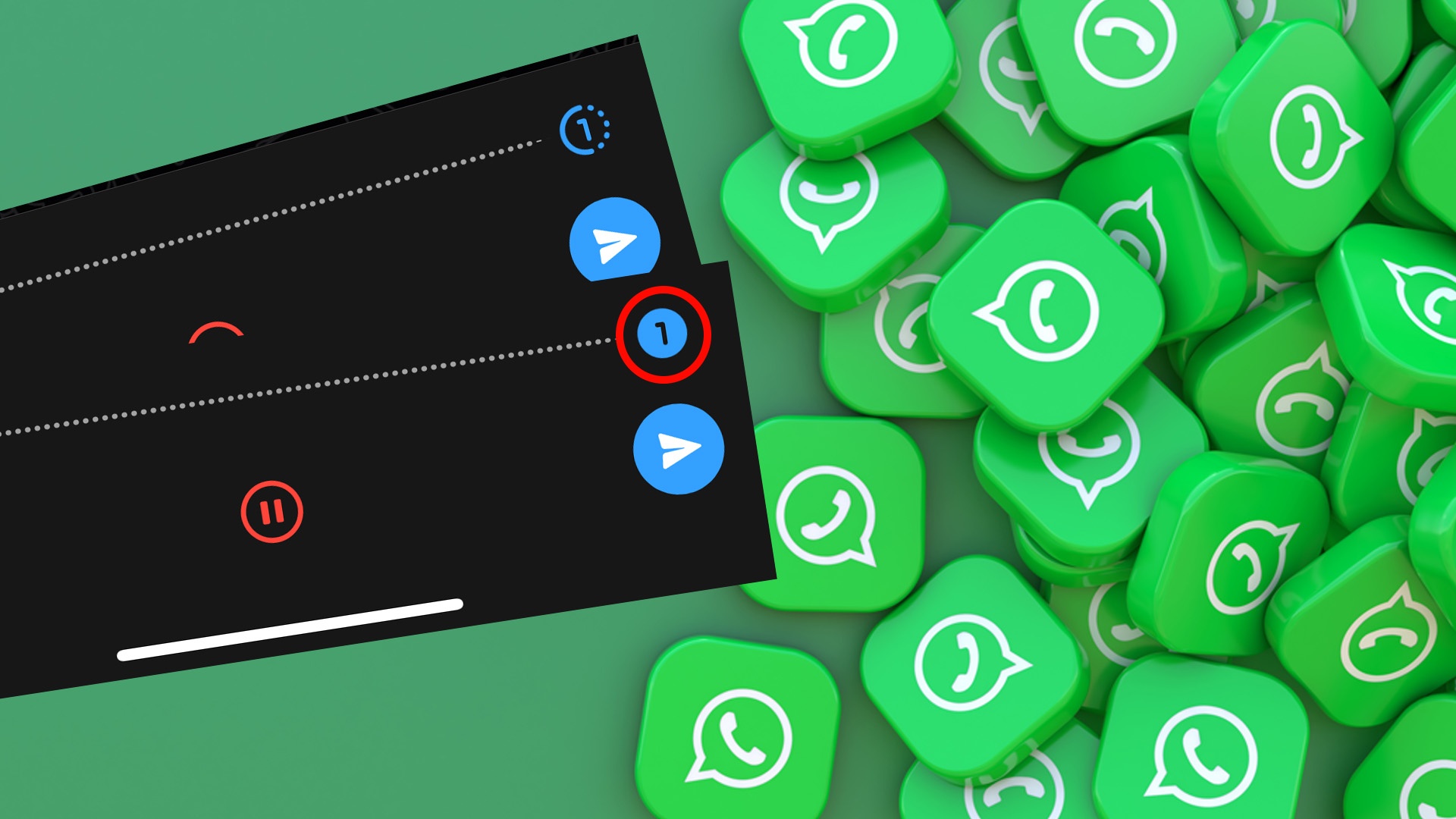 #WhatsApp-Sprachnachrichten: Was bedeutet die »1« neben der Aufzeichnung?
