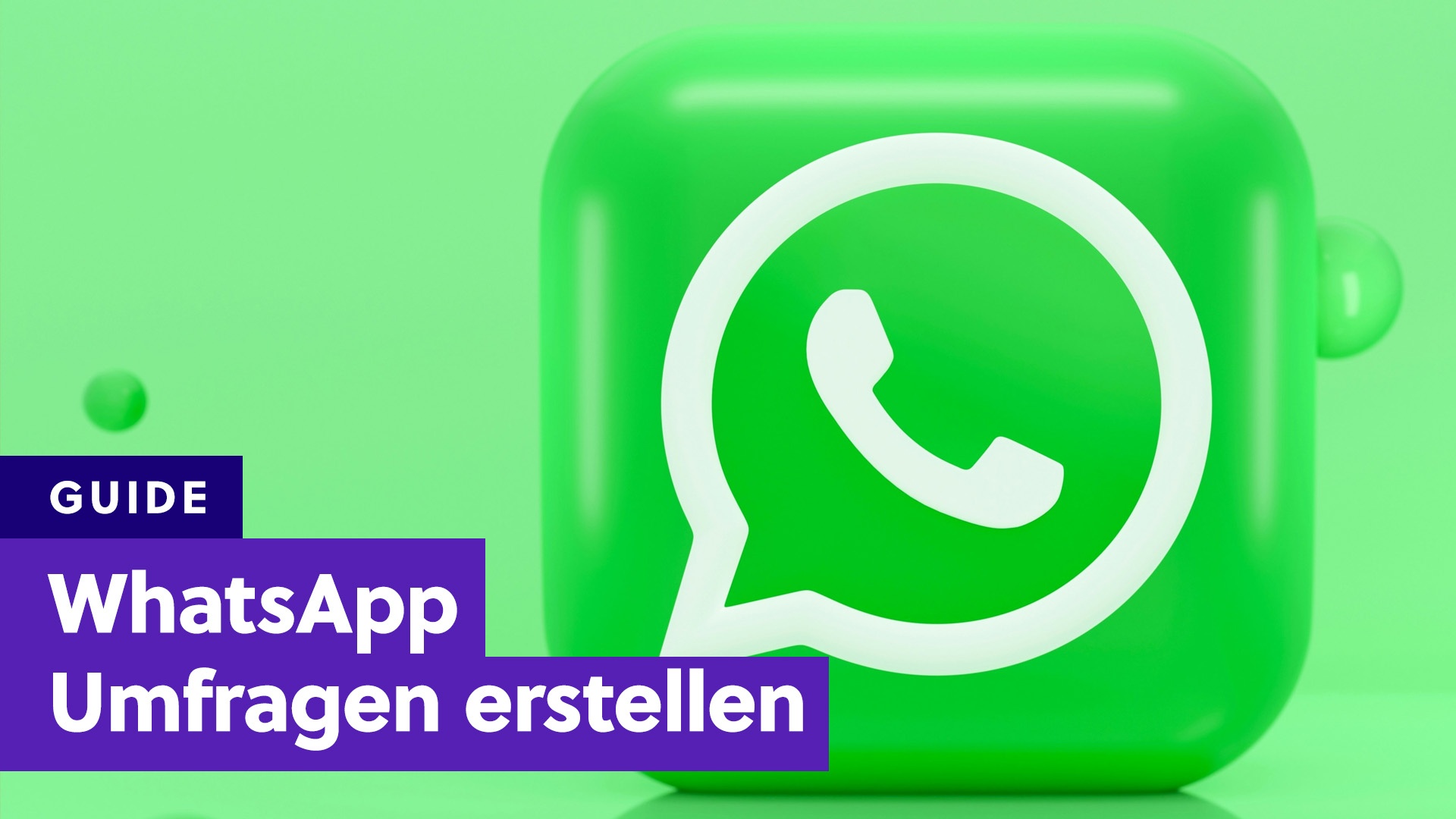 So erstellt ihr nützliche Umfragen in WhatsApp