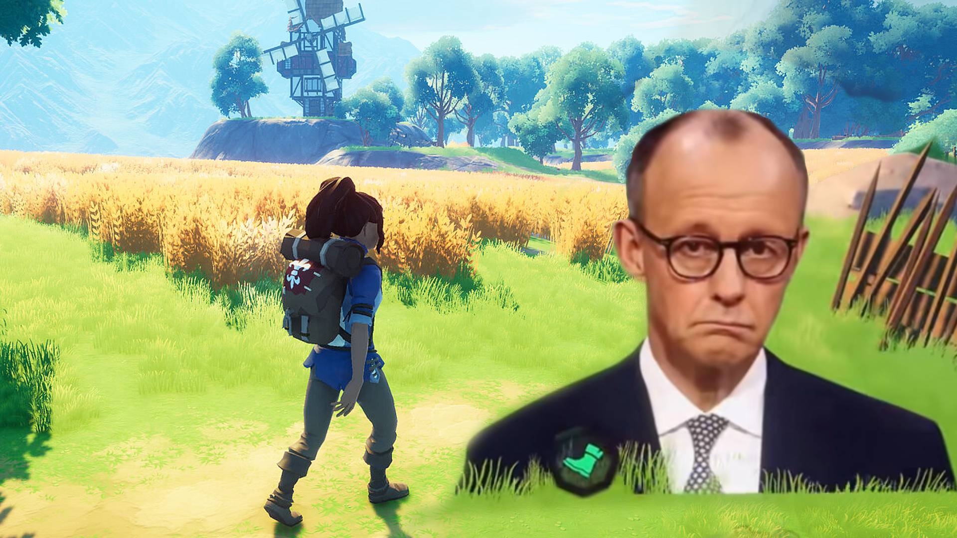 News: Friedrich Merz - Deutsches Fantasyspiel droht Raubkopierern zum Spaß mit dem Kanzler, plötzlich wollen Fans genau diese Version