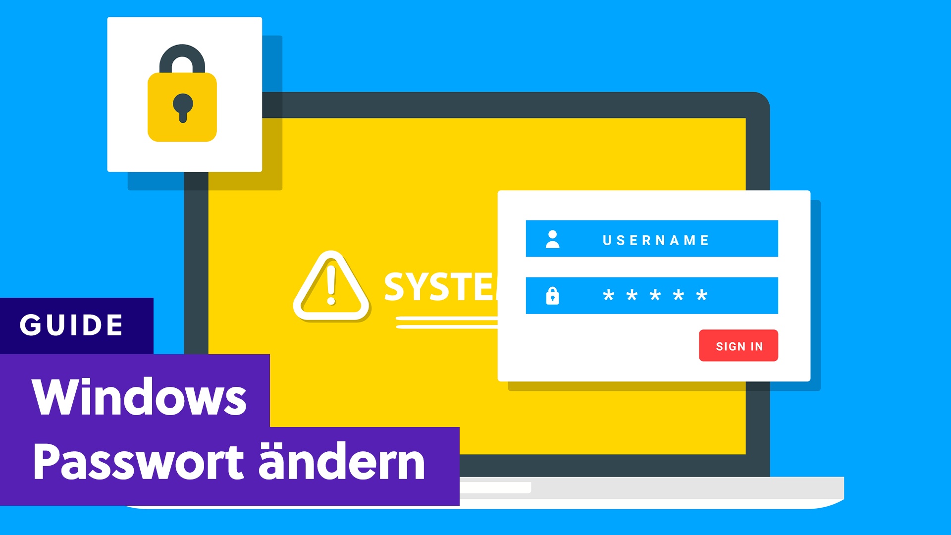 Windows 10/11 Passwort ändern, das ihr zum Anmelden benötigt