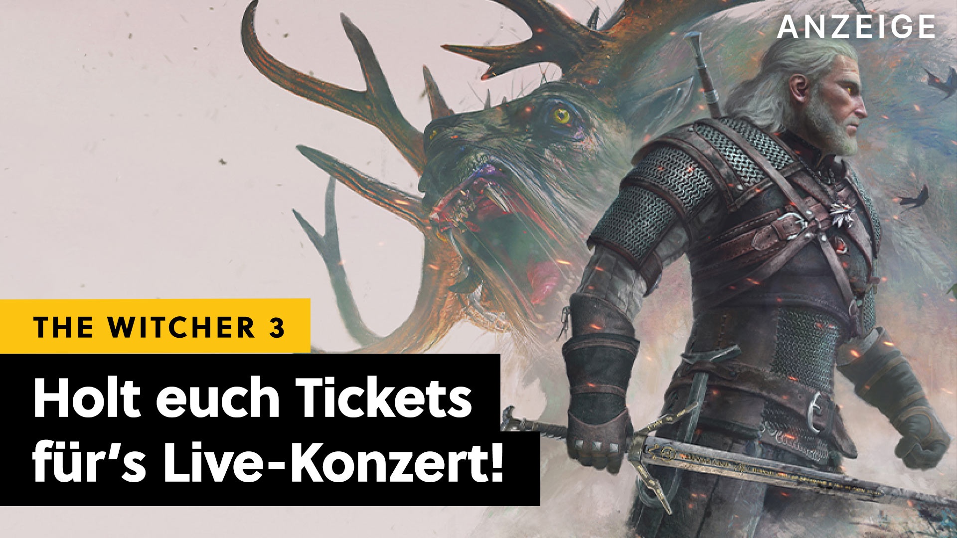 Promotion/Advertorial: The Witcher in Concert - Das epische Live-Konzert zum 10-jährigen Jubiläum des Games [Anzeige]