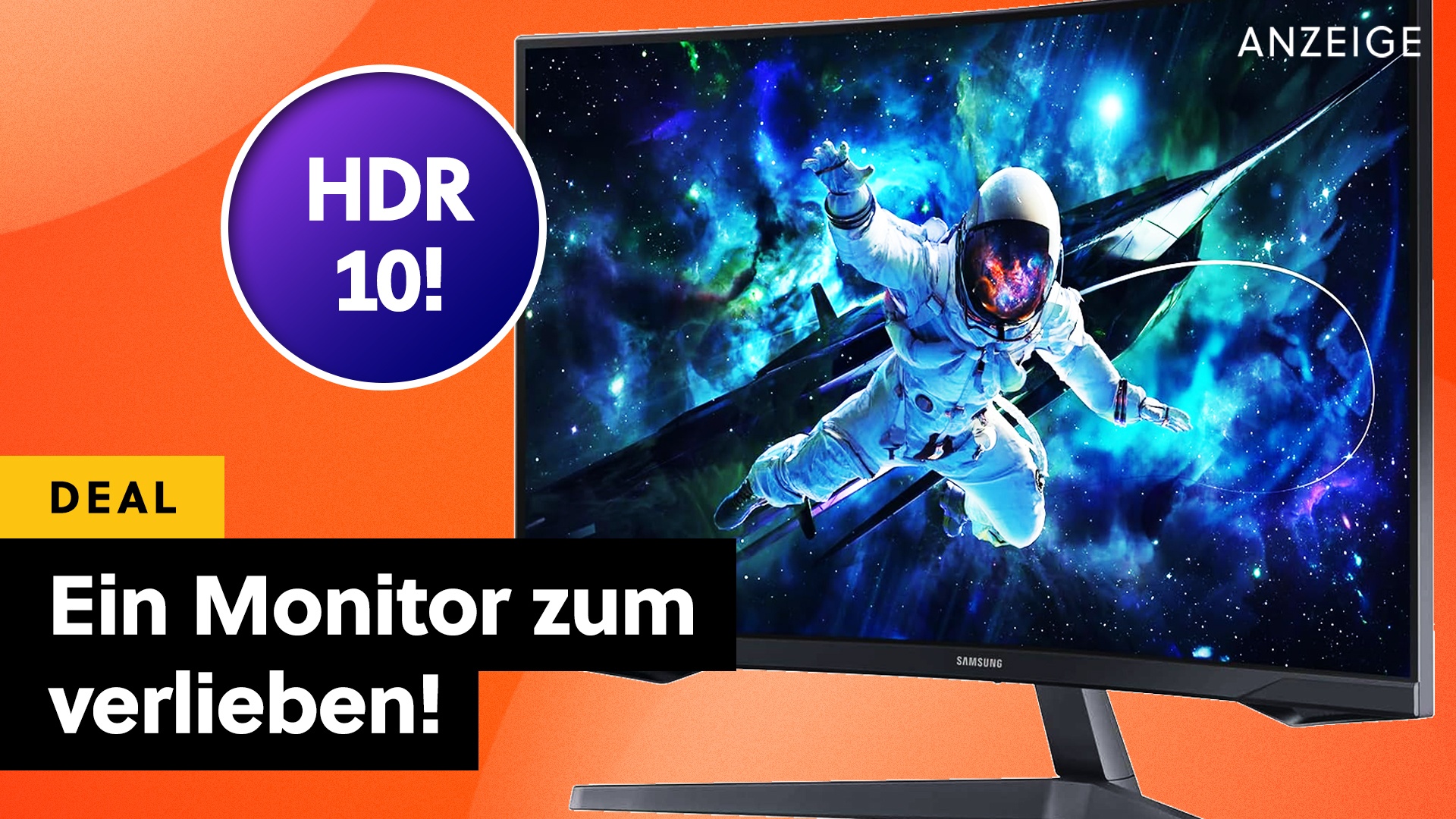 32 Zoll, über 144Hz und ein geniales Features, das ich bei Gaming-Monitoren einfach liebe gibt's kurz supergünstig!