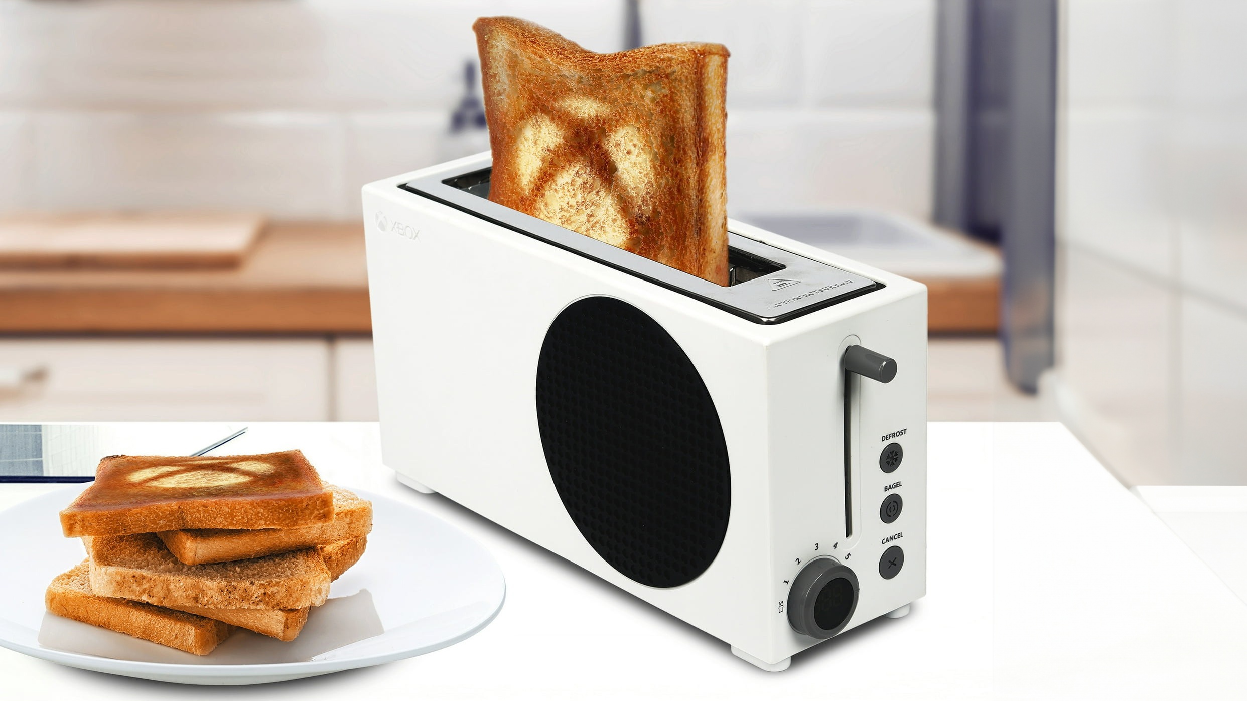 #X-Brot: Nach dem offiziellen Xbox-Kühlschrank macht Microsoft jetzt mit einem Toaster weiter