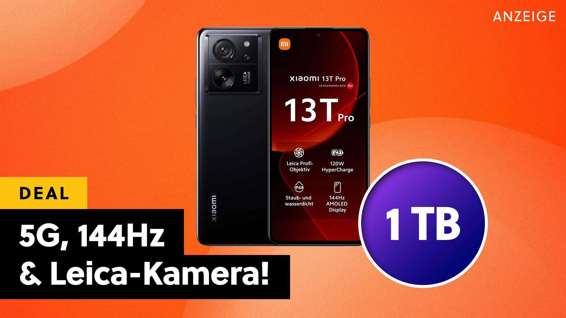 Knallharte Smartphone-Konkurrenz für Samsung & Apple: Xiaomi 5G-Flaggschiff mit 144Hz AMOLED-Display jetzt supergünstig!