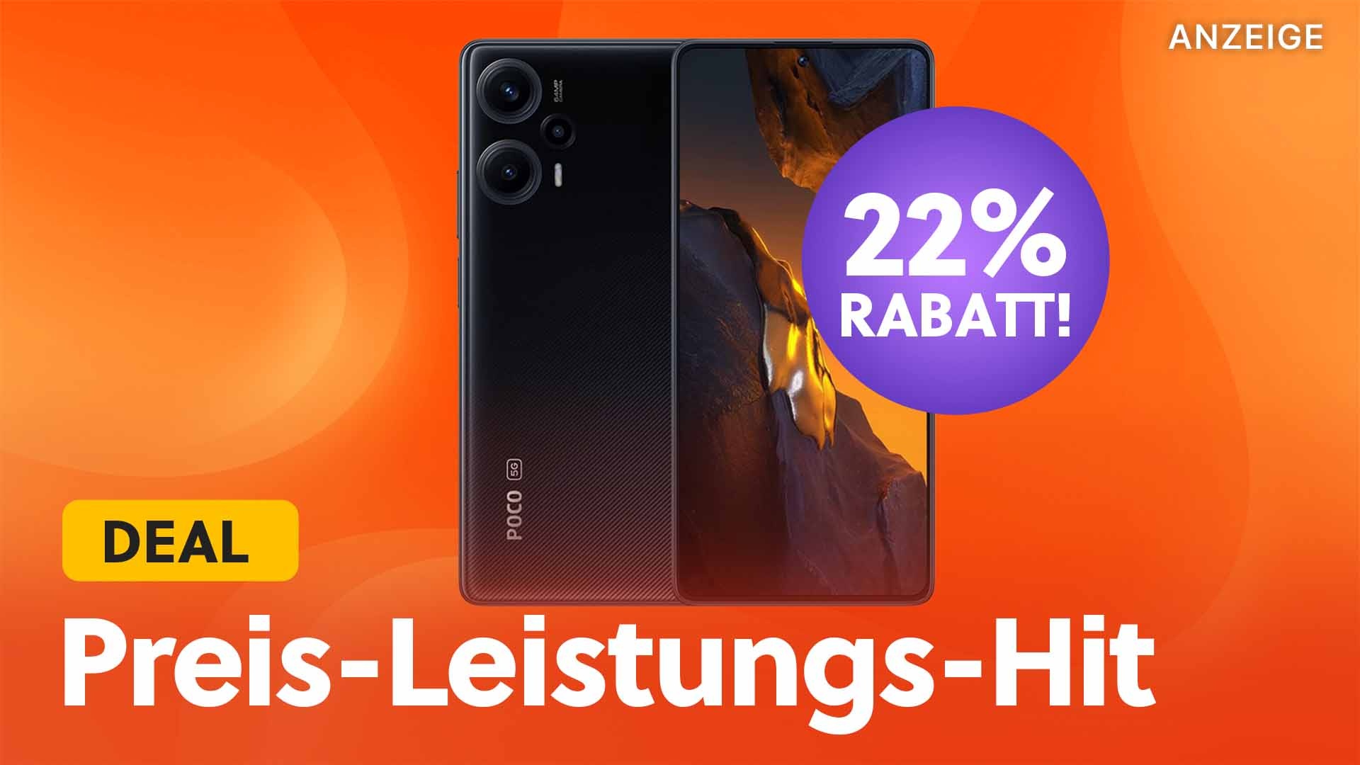 Preis-Leistungs-Hit günstig wie nie zuvor: Xiaomi-Handy mit 5G & 120Hz-AMOLED zum Bestpreis bei Amazon