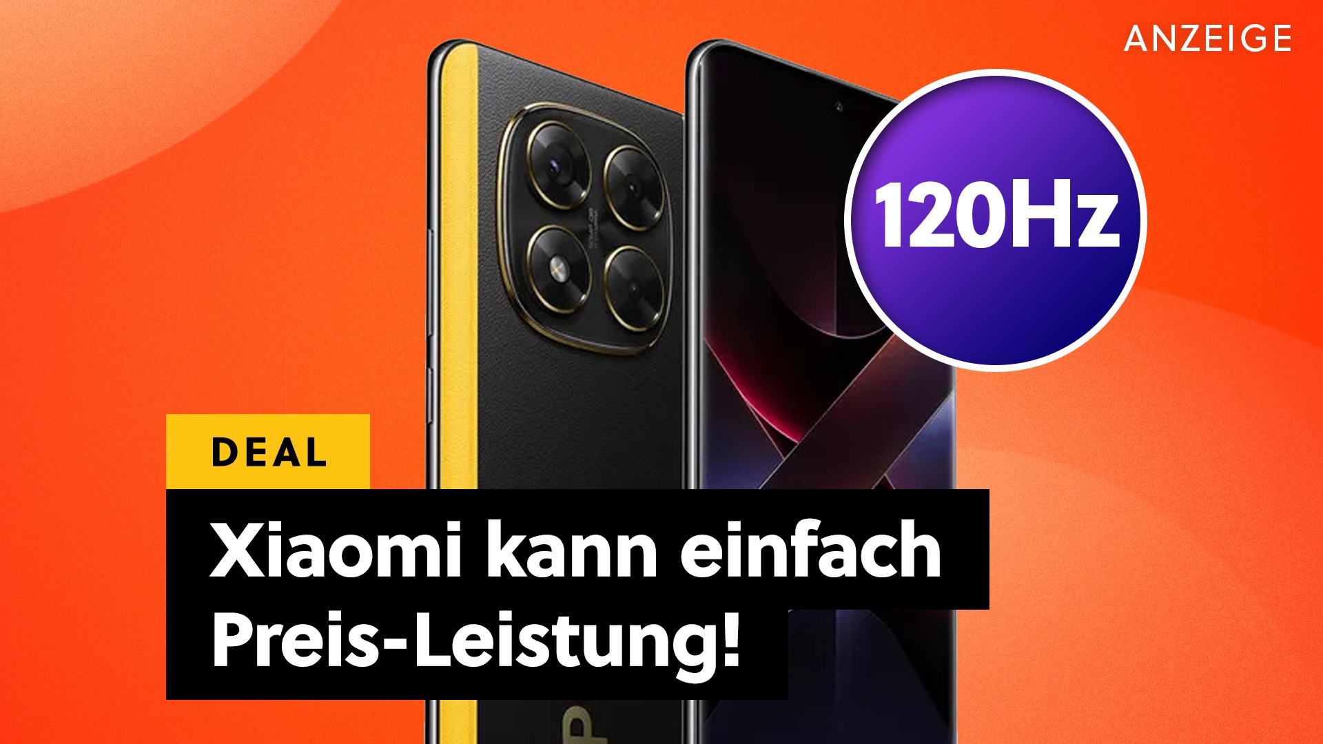 Deals: 120Hz-Display & Mega-Akku - Dieses Xiaomi-Handy fordert Samsung heraus – jetzt im Angebot [Anzeige]