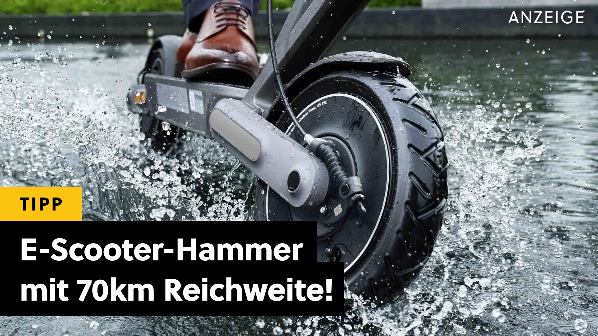 Deals: E-Scooter - 70 Kilometer Reichweite und günstig wie nie! [Anzeige]
