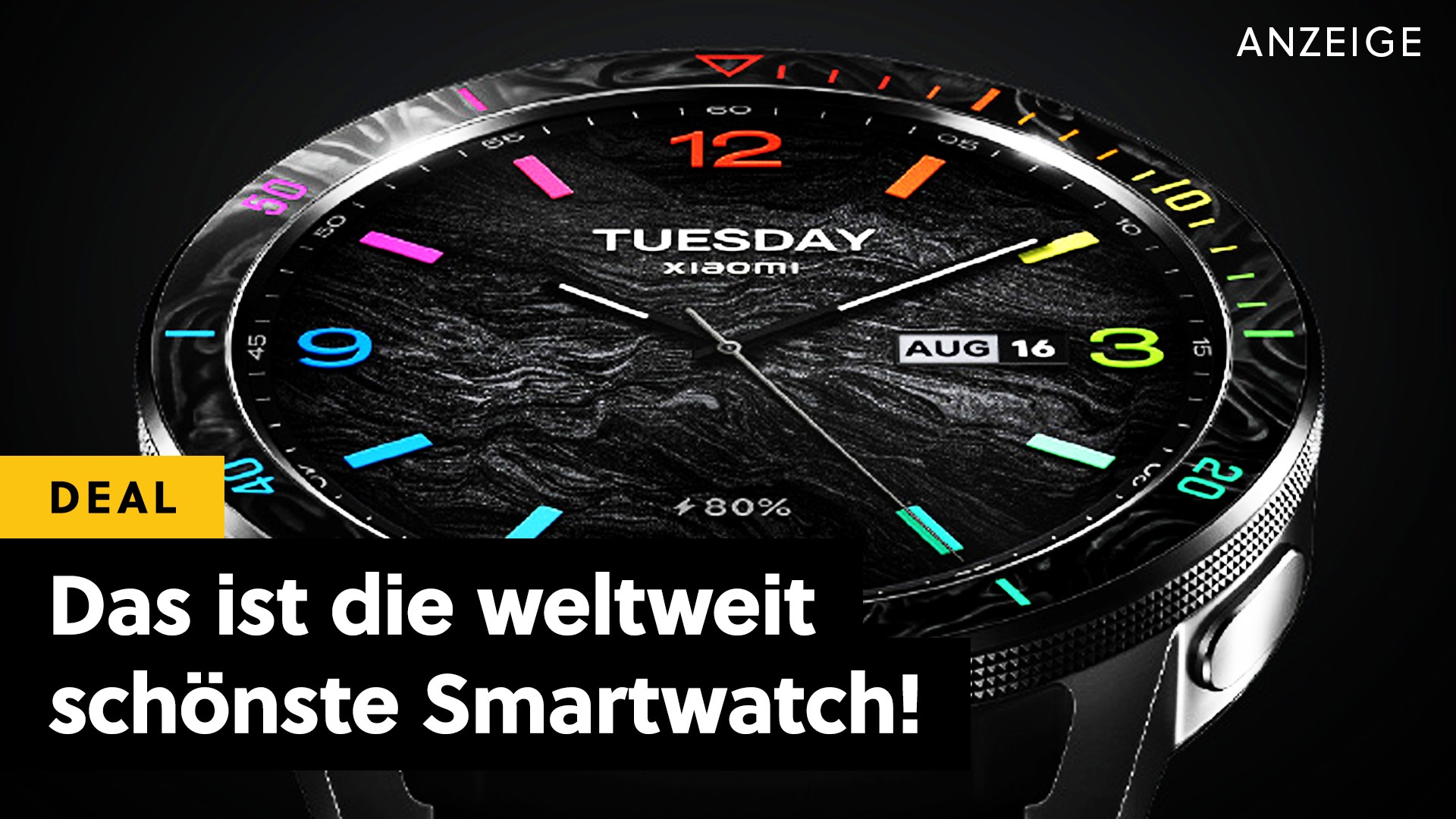 Deals: Smartwatch - Die neue Xiaomi Uhr gibt es jetzt schon zum Hammerpreis! [Anzeige]