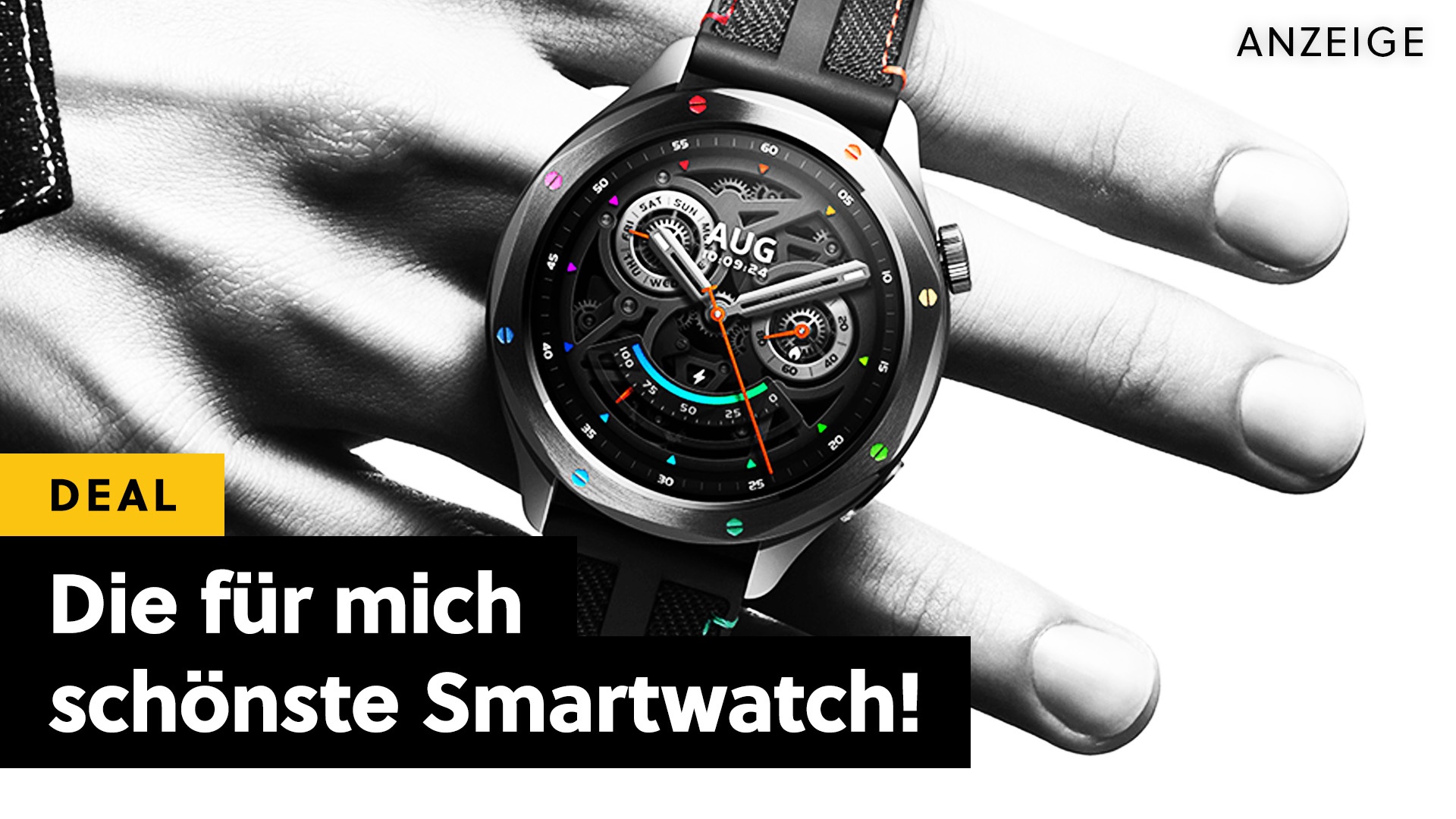 Deals: Smartwatch - Die neue Xiaomi Uhr gibt es am Black Friday zum Hammerpreis! [Anzeige]