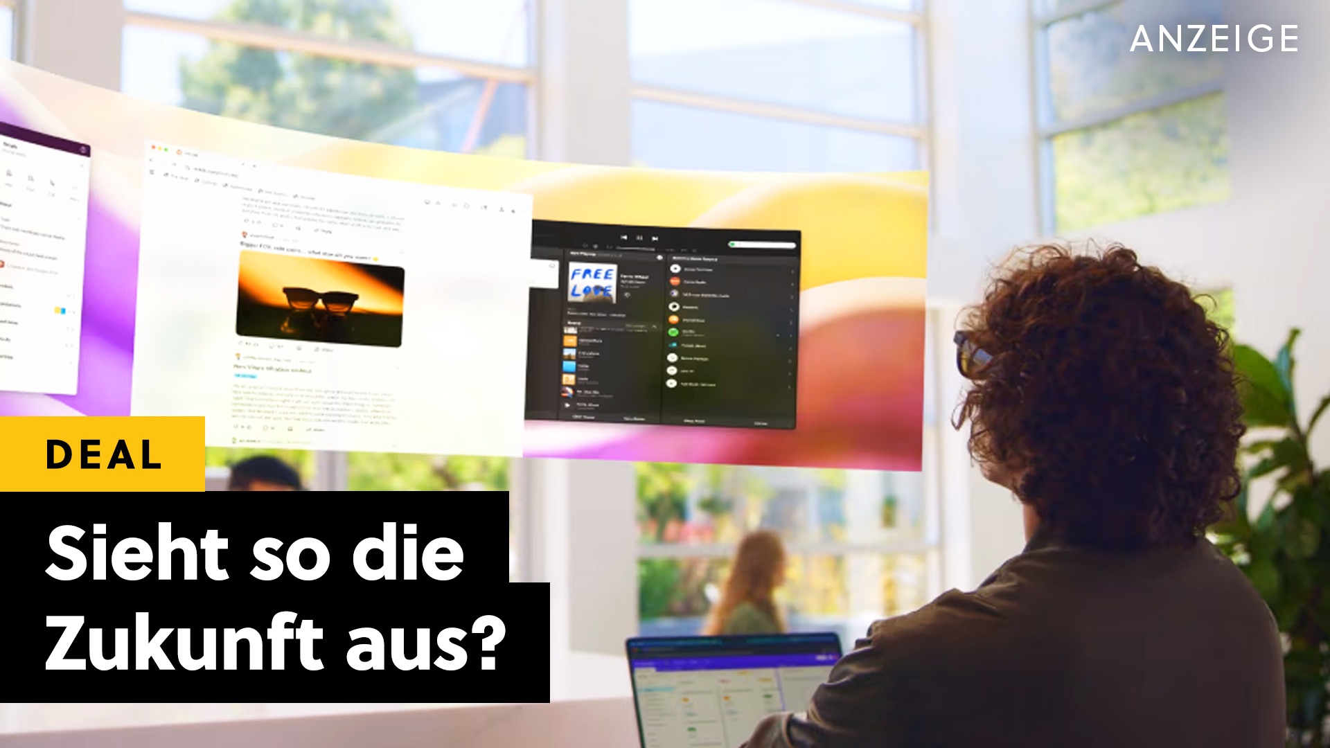 Deals: Kino zum Mitnehmen? - Diese Brille projiziert eine große Leinwand direkt vor eure Augen! [Anzeige]