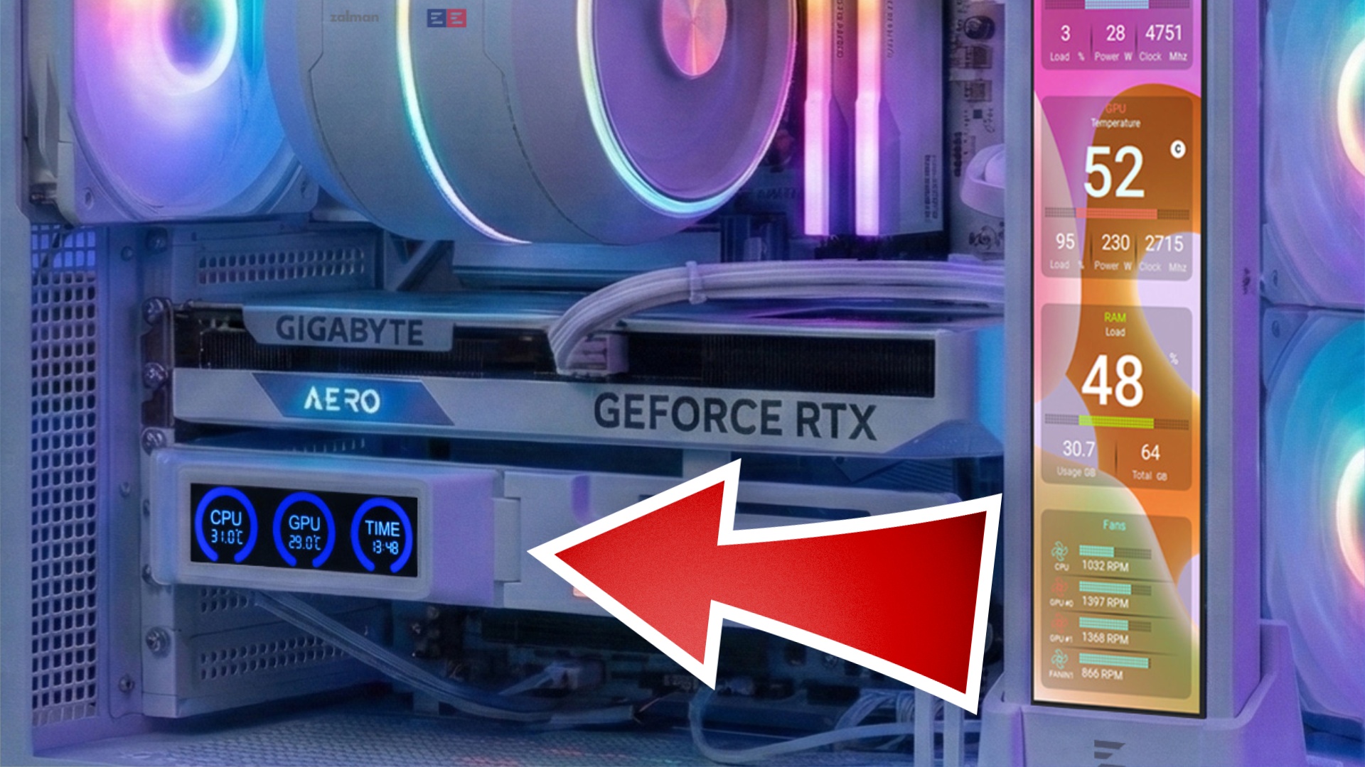 Zalman - Wenn ihr schon immer ein Display in eurem PC haben wolltet, geht das vielleicht bald so günstig wie wohl noch nie