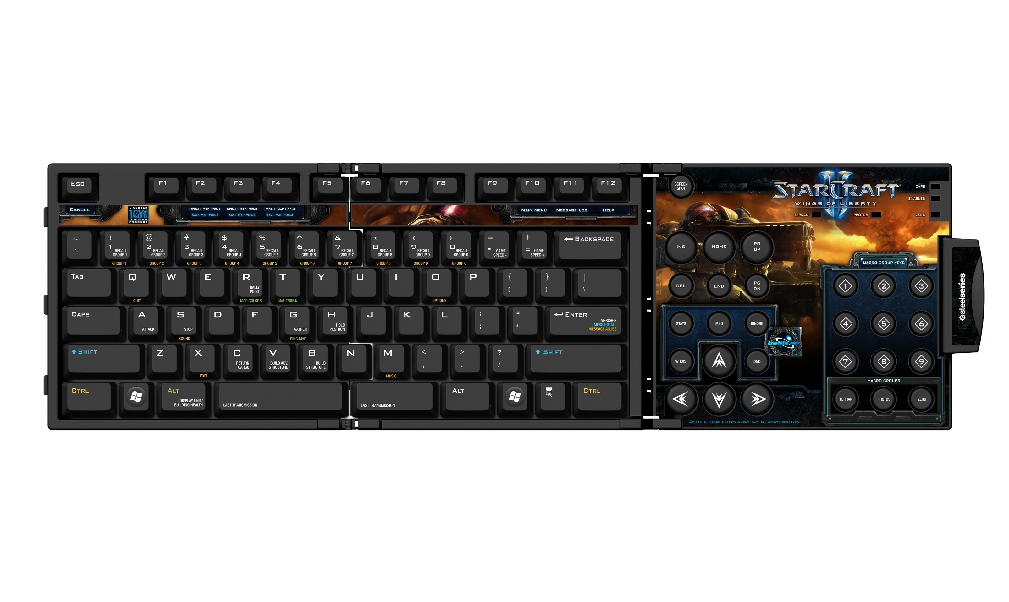Steelseries ZboardKeyset für Starcraft II
