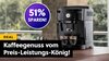 Deals: Jetzt mit 51% Rabatt - Der beste Kaffeevollautomat kommt nicht
von Siemens, Jura & Co.! 
