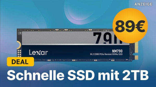 Perfekt für PS5: NVMe-SSD mit 2TB und Heatsink jetzt für die Hälfte der UVP  abstauben