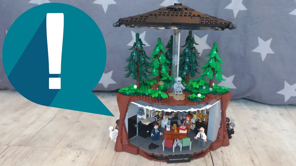 Teaserbild für Ich habe das neue LEGO-Akte X-Set gebaut und liebe es – aber LEGO müsste sich dabei dringend eine Sache beim besten Konkurrenten abgucken