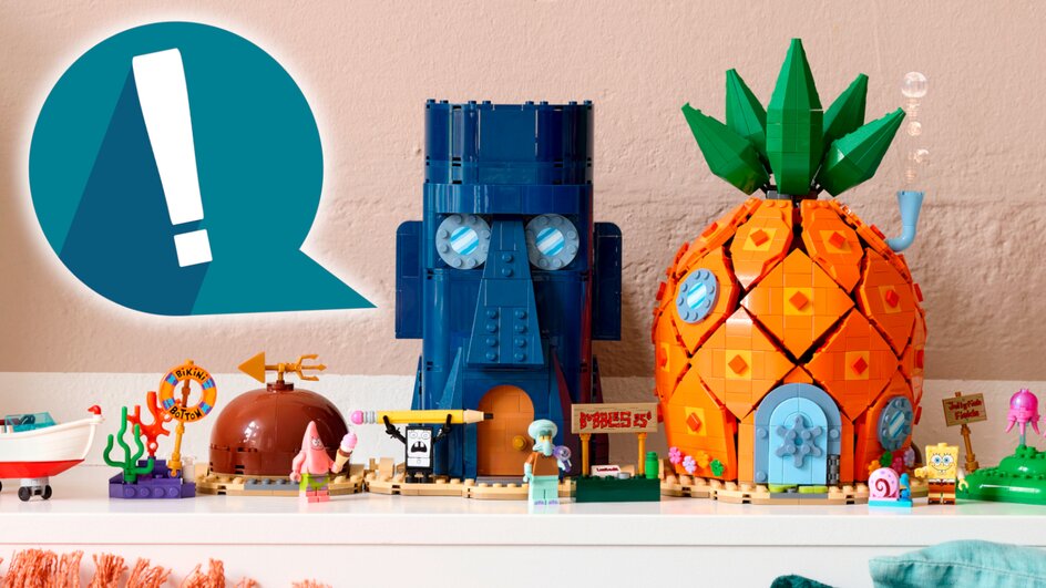 Teaserbild für LEGO Spongebob kehrt offiziell zurück und wenn ich mir 2026 noch ein Set kaufe, dann das