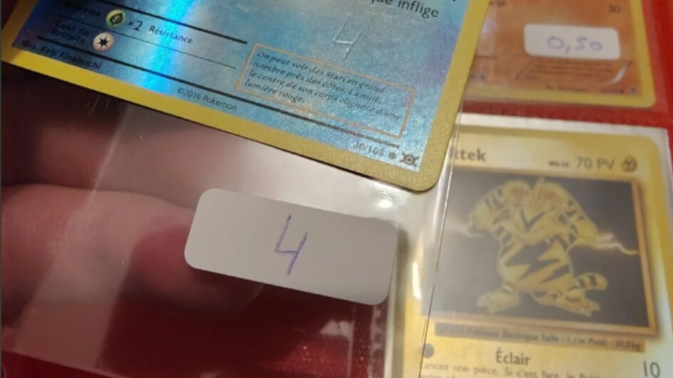 Teaserbild für Pokémon-Fan will seine Karten auf Flohmarkt verkaufen - stellt plötzlich fest, dass er über 600 Karten zerstört hat, weil er den Preis direkt auf die Hülle schrieb