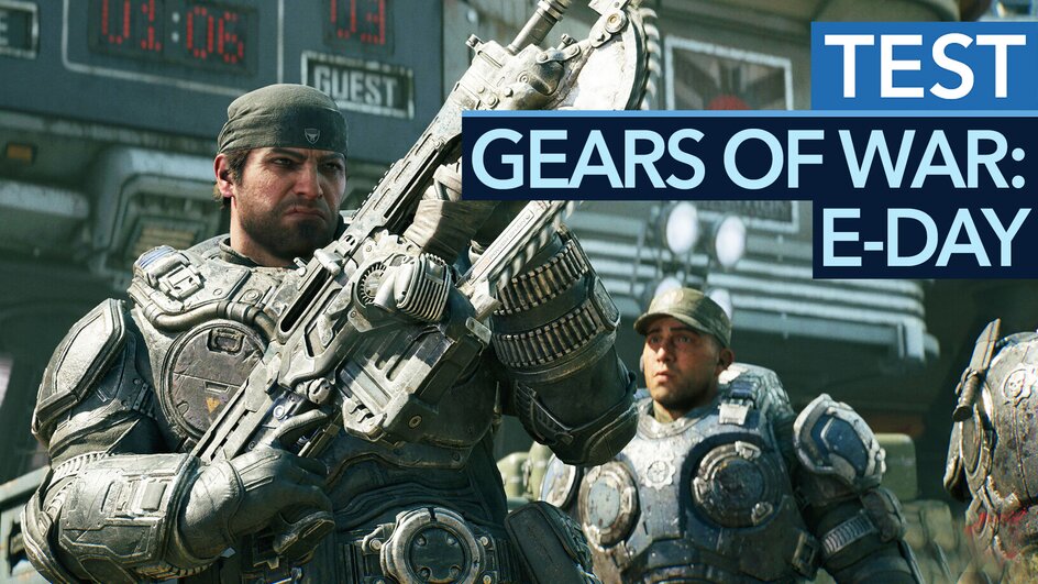 Teaserbild für Gears of War: E-Day - Test-Video zum Xbox-exklusiven Deckungs-Shooter
