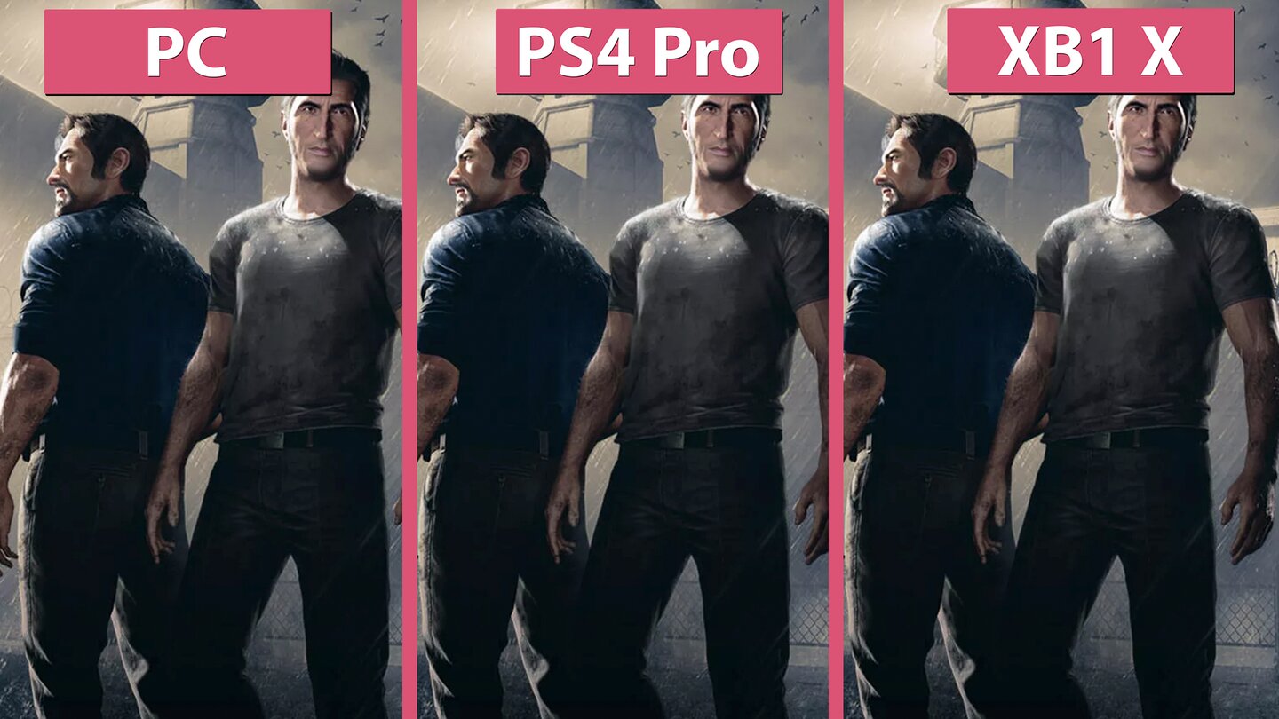 A Way Out - PC Max gegen PS4 Pro und Xbox One X im Vergleich