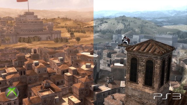 Assassins Creed: Brotherhood - Grafikvergleich
