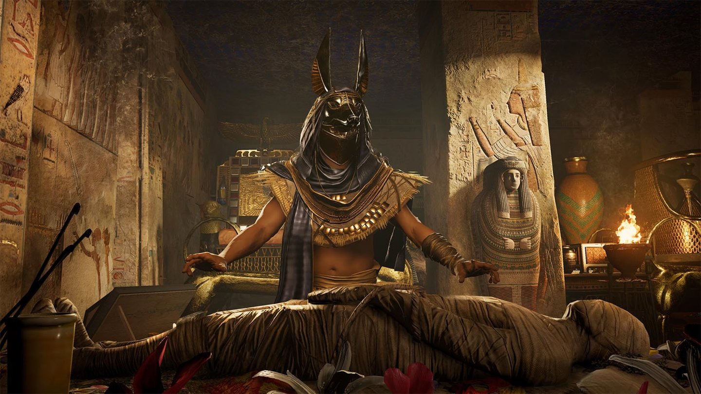 Assassins Creed: Origins - CGI-Trailer stimmt mit Mumifizierung + Kleopatra auf altes Ägypten ein