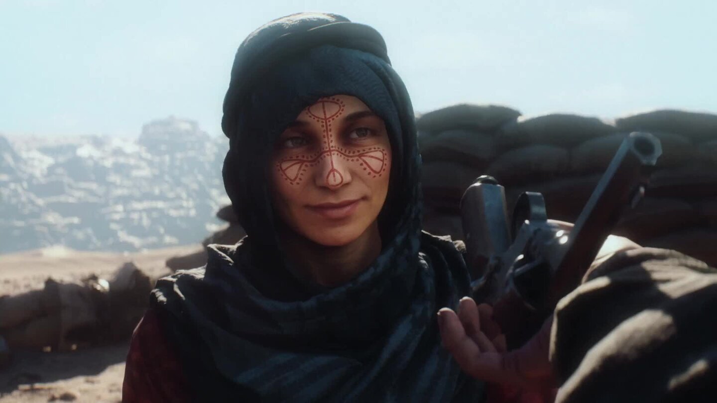 Battlefield 1 - Singleplayer-Teaser zum arabischen Aufstand in »Nichts steht geschrieben«