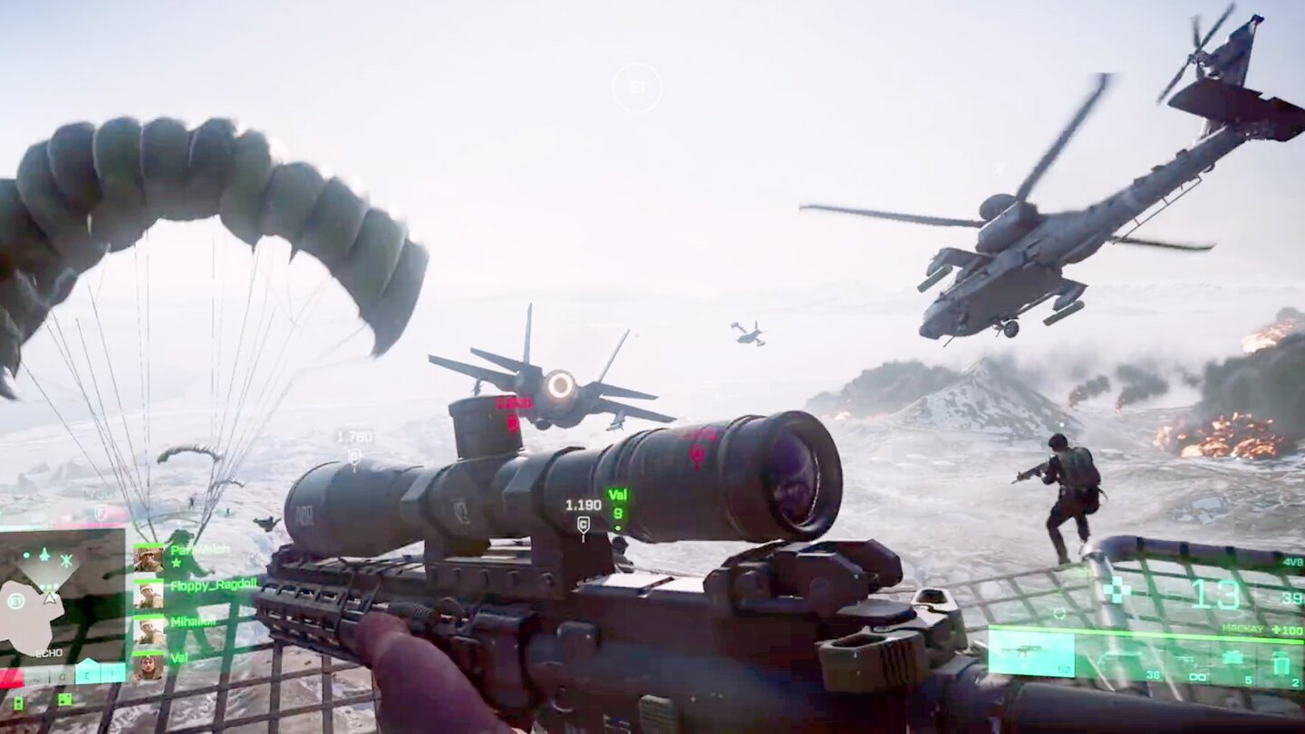 Battlefield 2042: Hier ist die Gameplay-Premiere