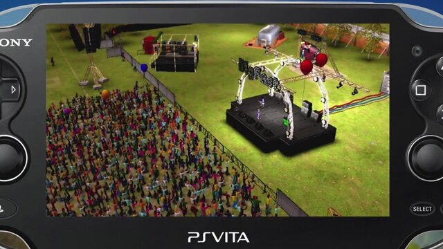 BigFest - Debüt-Trailer zur Festival-Sim für PS Vita von der Gamescom 2013