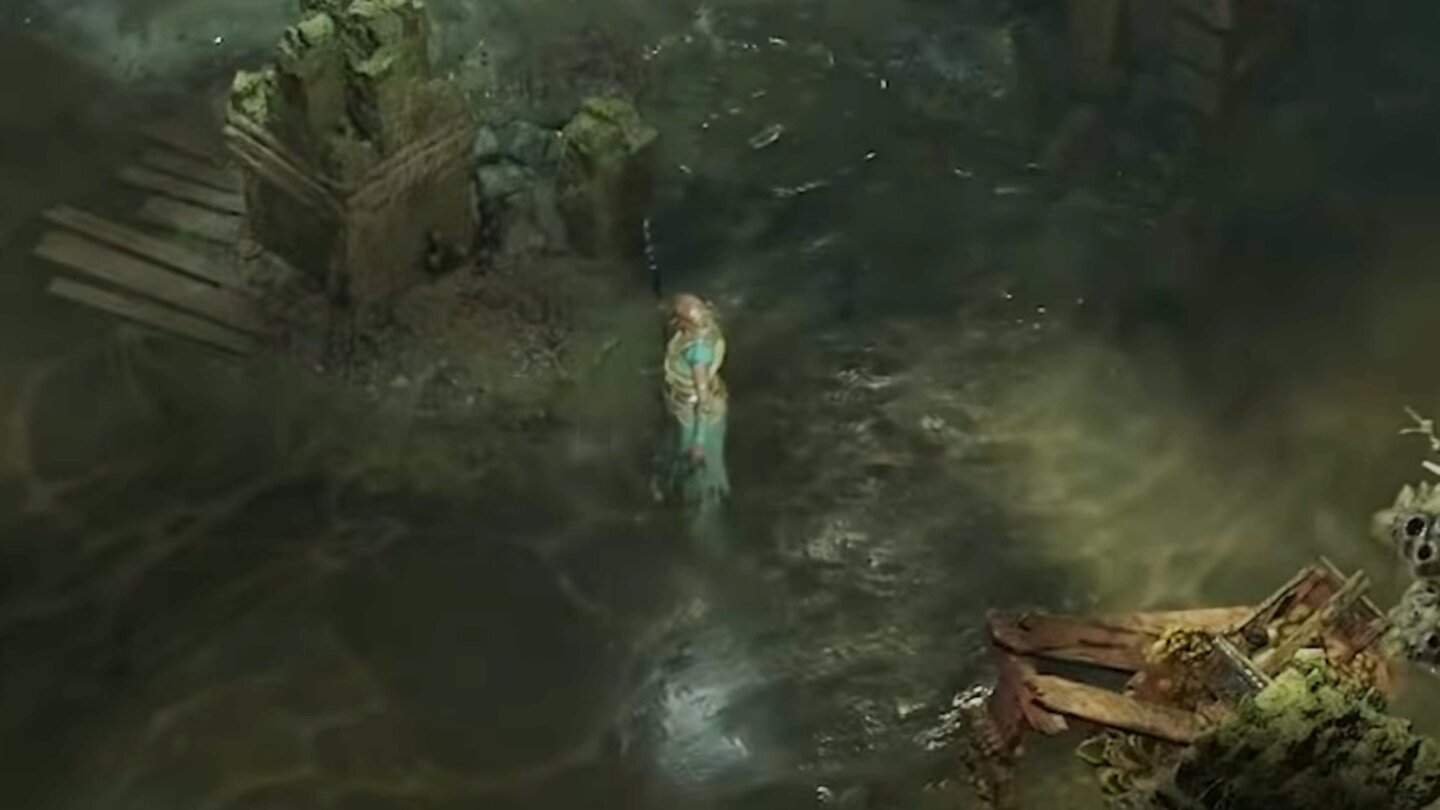 Diablo 4: Im Dungeon Flooded Depths erwartet euch all das, was der Name bereits verrät