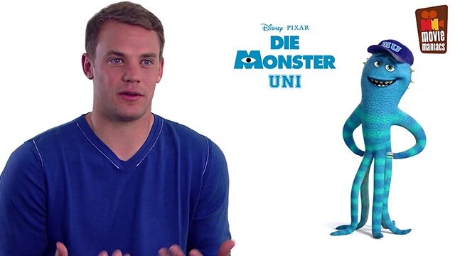 Die Monster Uni - Manuel Neuer spricht ein Monster