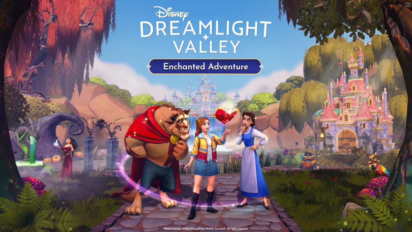 Disney Dreamlight Valley feiert das Belle und BiestUpdate mit neuem