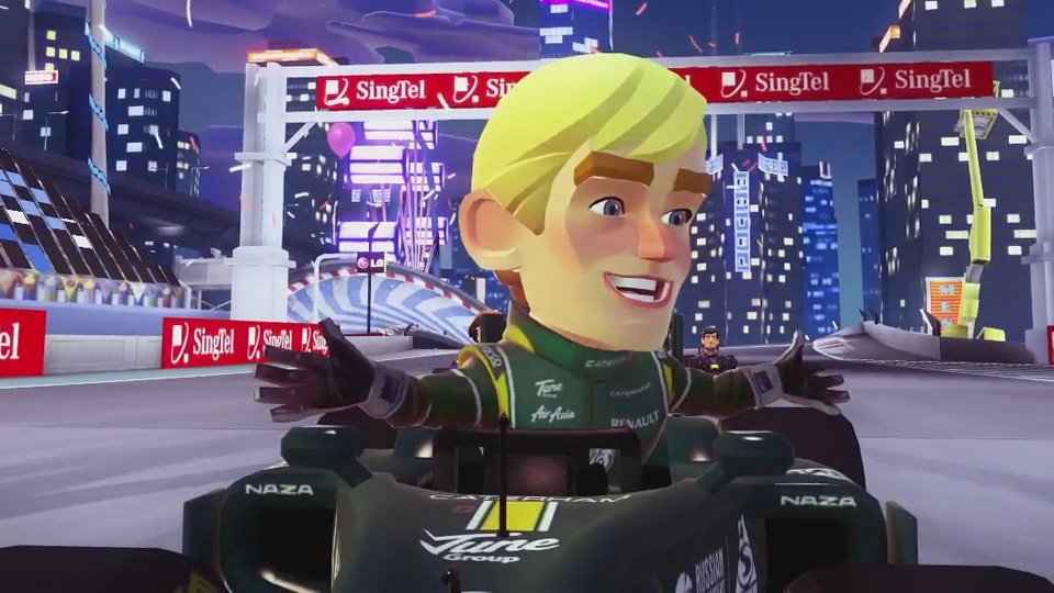 F1 Race Stars - Launch-Trailer zum Formel-1-Rennspiel