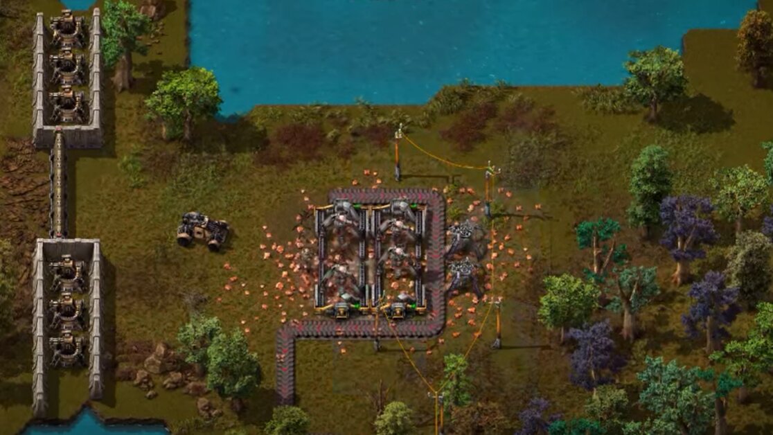 Factorio - Ab sofort könnt ihr auch auf der Switch Fabriken aufbauen