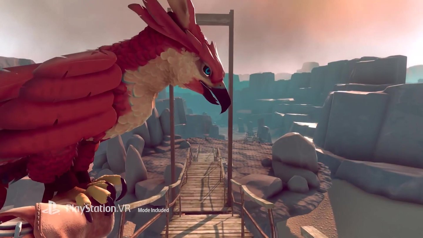 Falcon Age - Gameplay-Trailer zeigt süße Kumpel-Action für PSVR